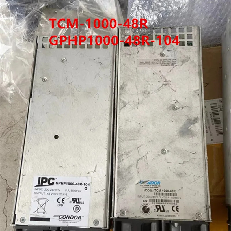 CONDOR 48V 1000W TCM-1000-48R GPhp호환1000-48R-104 리퍼 전원공급장치 새 처럼 작동