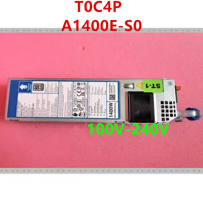 DELL R650 R450 R550 R750 R7525 1400W 전원공급장치 T0C4P 0T0C4P A1400E-S0 700-새 015283 -0000