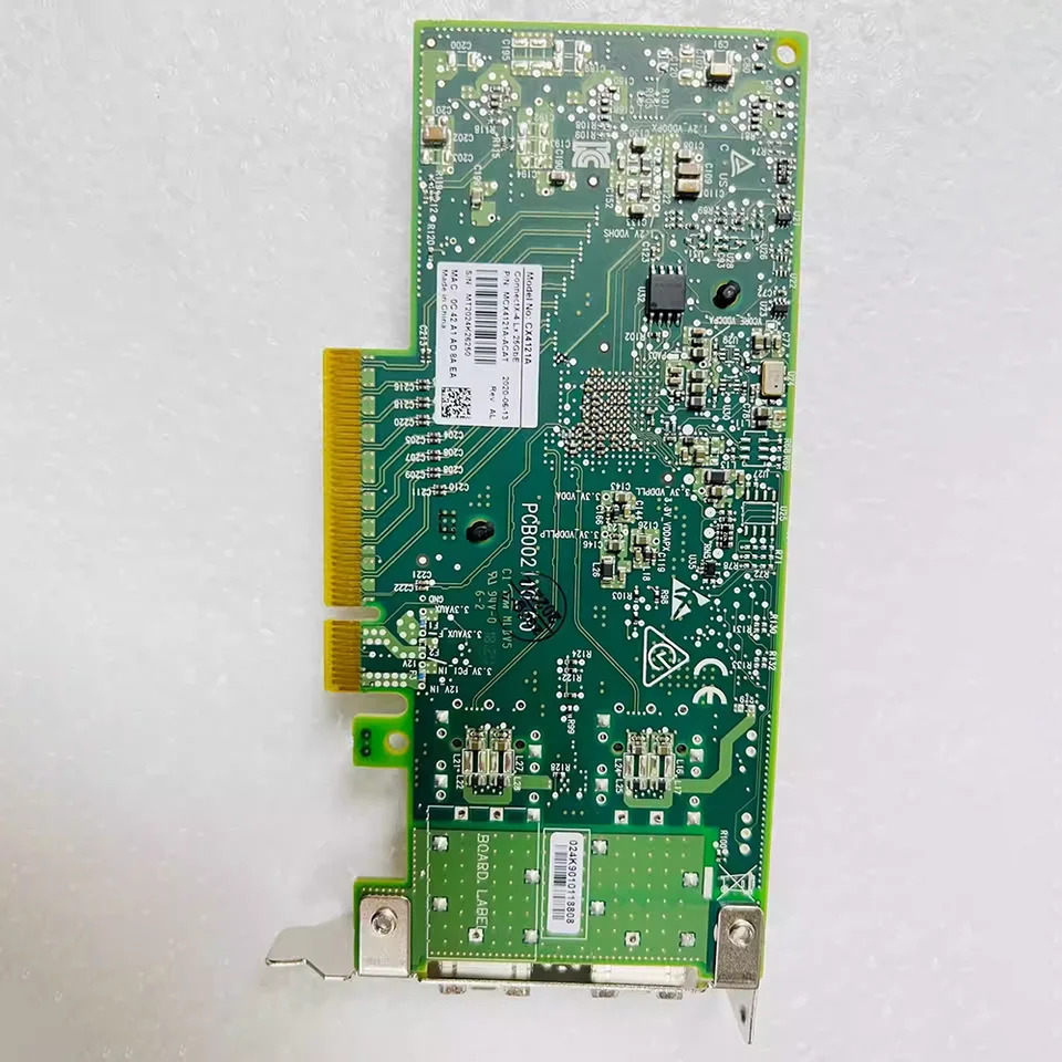 Mellanox ConnectX-4 LxGb기가비트 네트워크 카드 MCX4121A-ACAT CX4121A