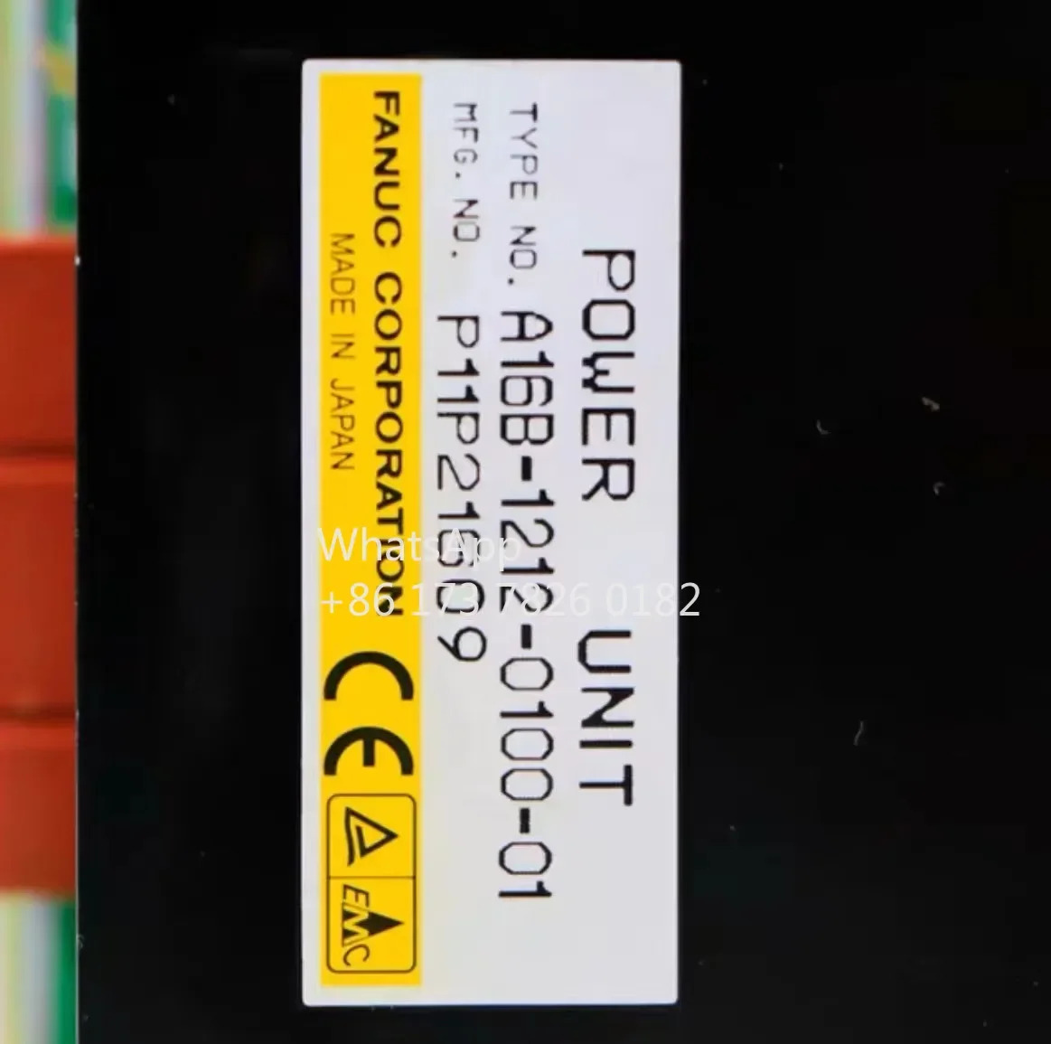 A16B-1212-0100 리퍼 완료 정상 전원공급장치/고전압 바 상태