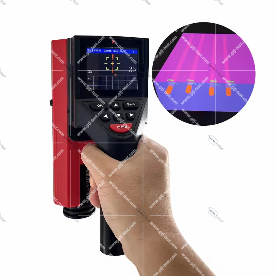 철근콘크리트 스캐너 철근 금속 탐지기 3D 통합 페로스캔
