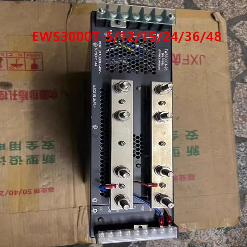 NEMIC-LAMBDA 리퍼 전원공급장치 EWS3000T-5 EWS3000T-12 EWS3000T-15 EWS3000T-36 EWS3000T-48 3000W 새 것처럼 작동