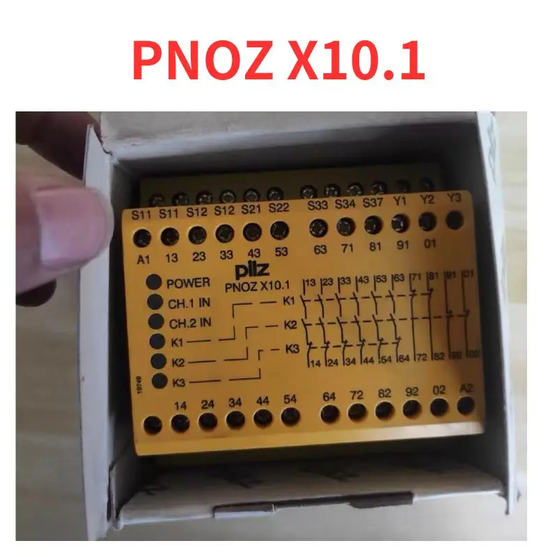 PNOZ X10.1 릴레이 리퍼 완료 신