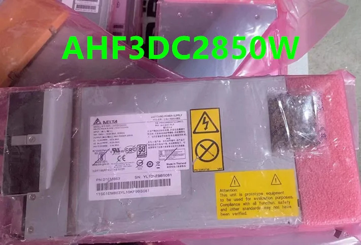 DELTA 2850W AHF3DC2850W ECD16030004거새 미사전원공급장치 새 처럼 작동