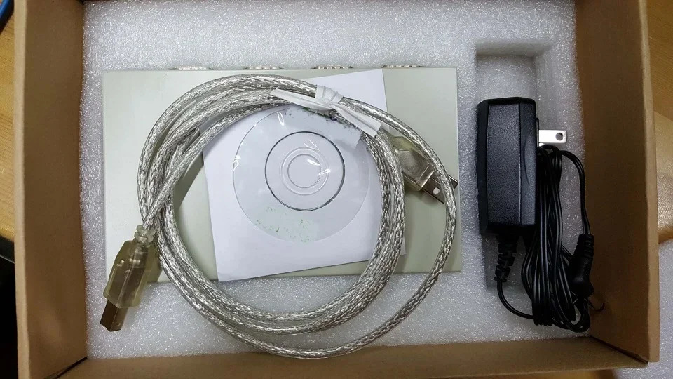 USB to 4 직렬 포트 RS232 변환기