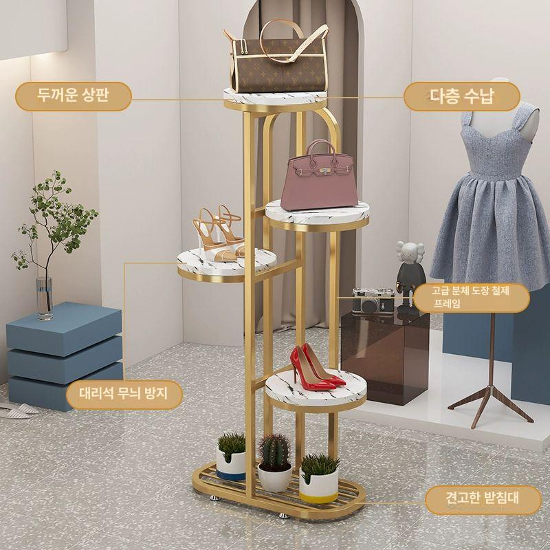 투명 디스플레이스탠드 거치대 전시대 아크릴디스플레이 매장 진열장 원형 경사형 - 상세 이미지 4