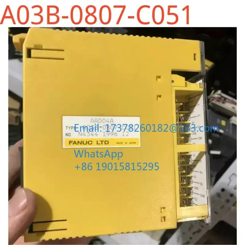 A03B-0807-C051 리퍼 완료 ok I/O 보드 상태