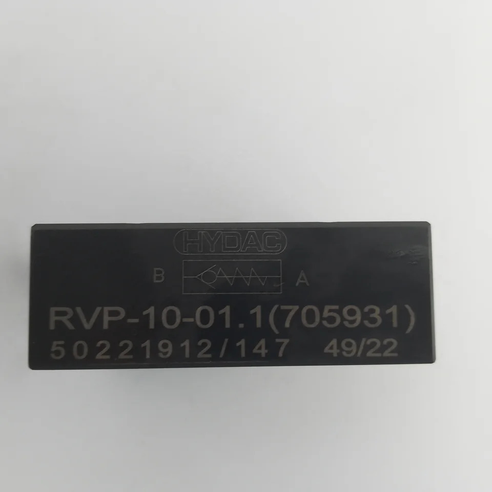 HYDAC 유압 제어 단방향 밸브 RVP-10-01.1