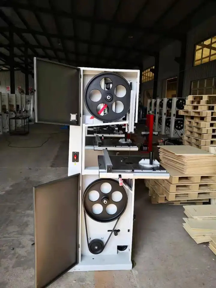 수직 금속 목재 절단 띠톱 기계 톱 2200W 18인치