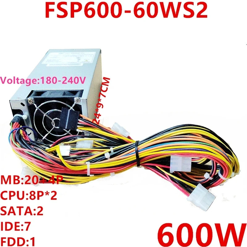 FSP 2U 700W FSP700-802UK 600W FSP600-60WS2 1U 350W FSP350-701UJ새 원본 전원공급장치