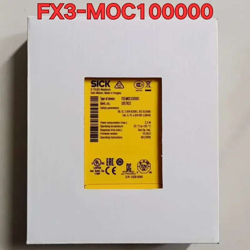 FX3-MOC100000 안전 컨트롤러 신