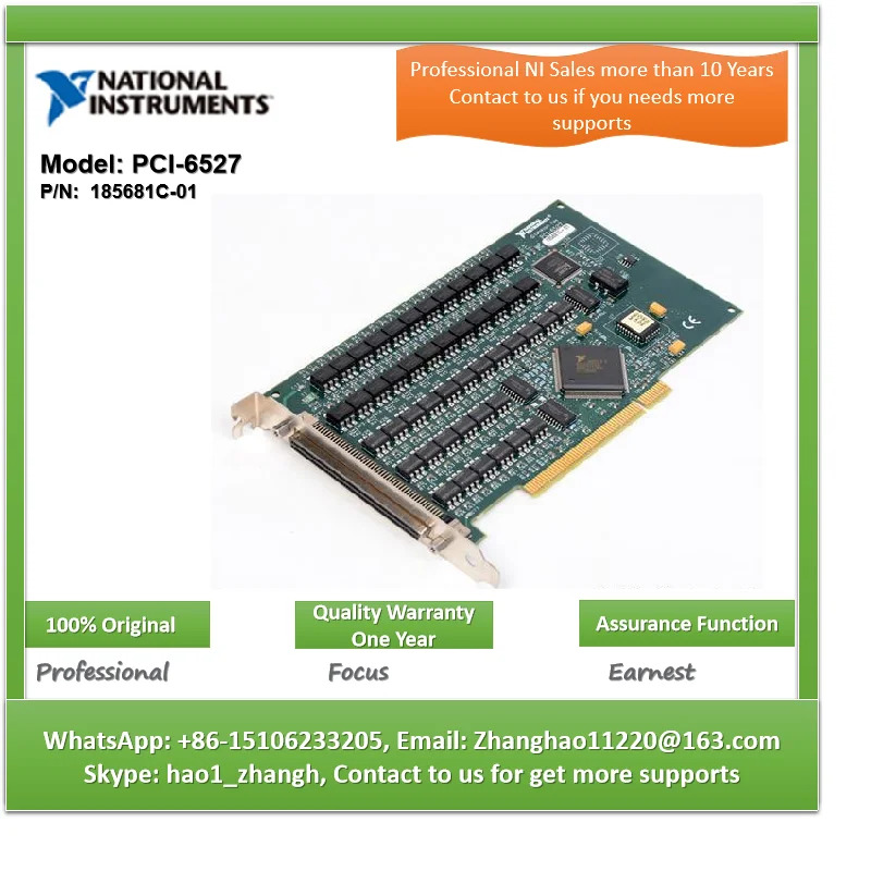 NI PCI-6527 48 비트 절연 디지털 I/O