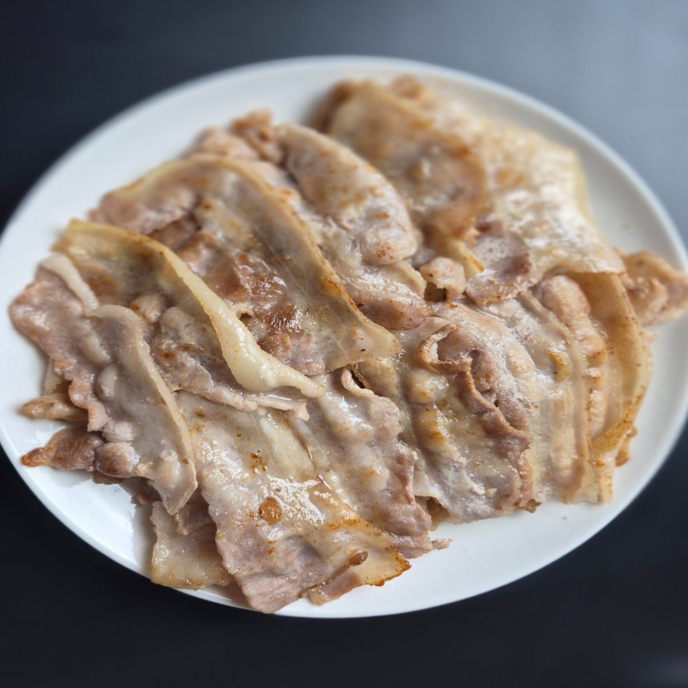 냉동삼겹살 냉삼 구이용 한입 대패 삼겹살 500g 1kg 이미지 7