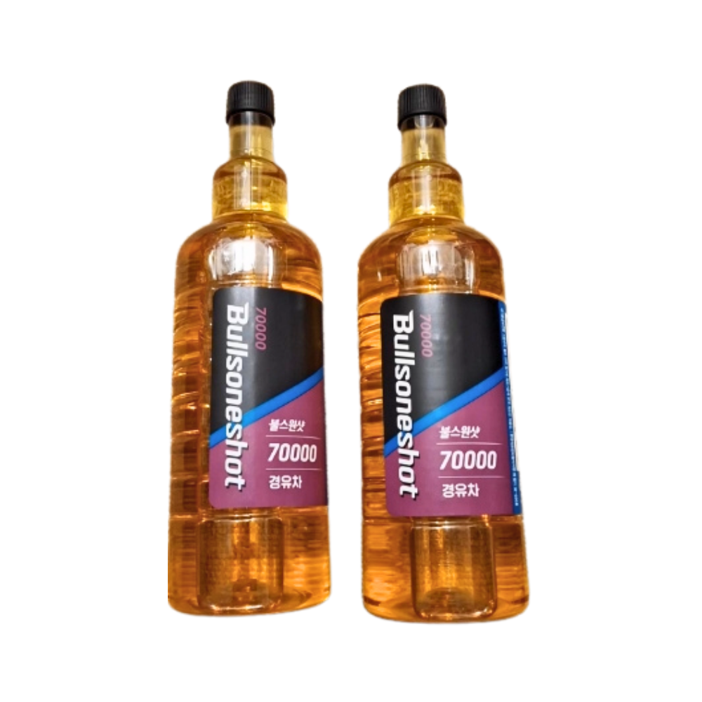 불스원샷 70000 7만 연료첨가제 500ml x2개 경유 - 상품 이미지