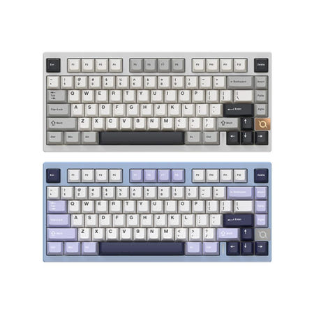 [COX]CA75 3모드 CNC 알루미늄 유무선 기계식 실버 (카라멜 커피 V1축)