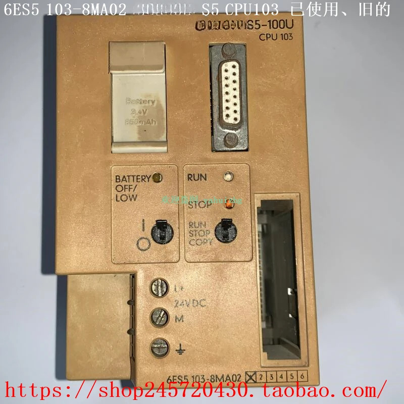 6ES5 103-8MA02 103-8MA03 S5 CPU103S
