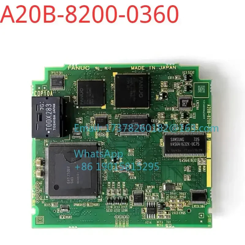 A20B-8200-0360 CNC 컨트롤러 시스템Fanuc 회로 기판 축 카드 리퍼 완료