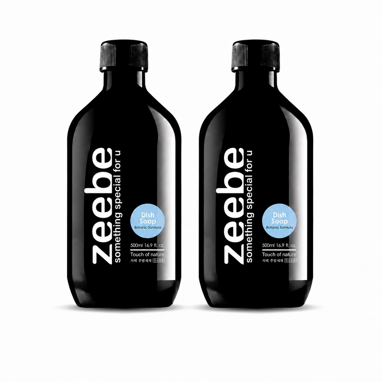지베 천연 EM 주방세제 젖병세정제 1종 유아 식기 세정 과일세척 500ml 그린애플향 - 상세 이미지 3