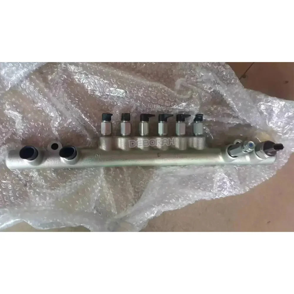 6261-71-1220 Komatsu PC450-8 디젤 엔진 DENSO 고압 커먼 레일 파이프 어셈블리