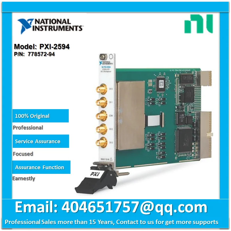 NI PXI-2594 멀티플렉서 2.5 GHz 4x1 50 옴