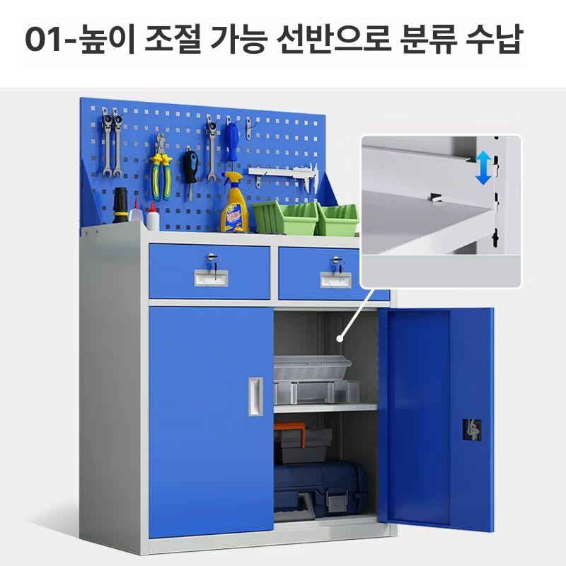 철제 철대차 물류 밀차 폐기물 공사장 손수레 드럼통운반 철망 산업용핸드카 운반구 - 상세 이미지 3
