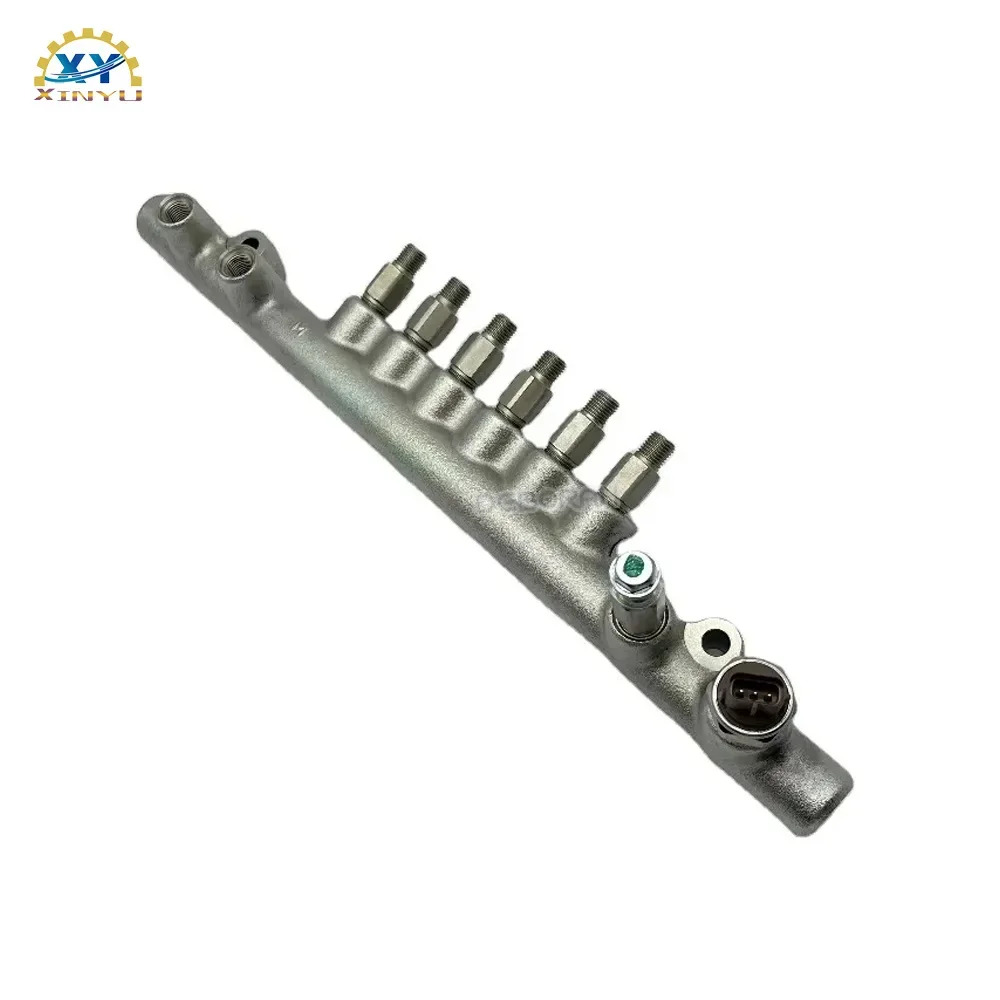 6261-71-1220 Komatsu PC450-8 디젤 엔진 DENSO 고압 커먼 레일 파이프 어셈블리