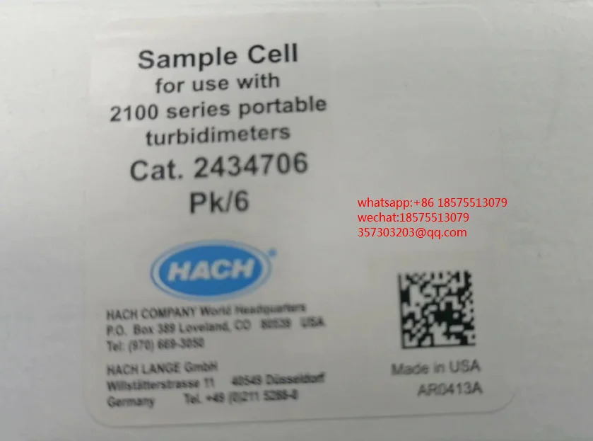 HACH 2434706 2427606 시약병 10ml 6 1