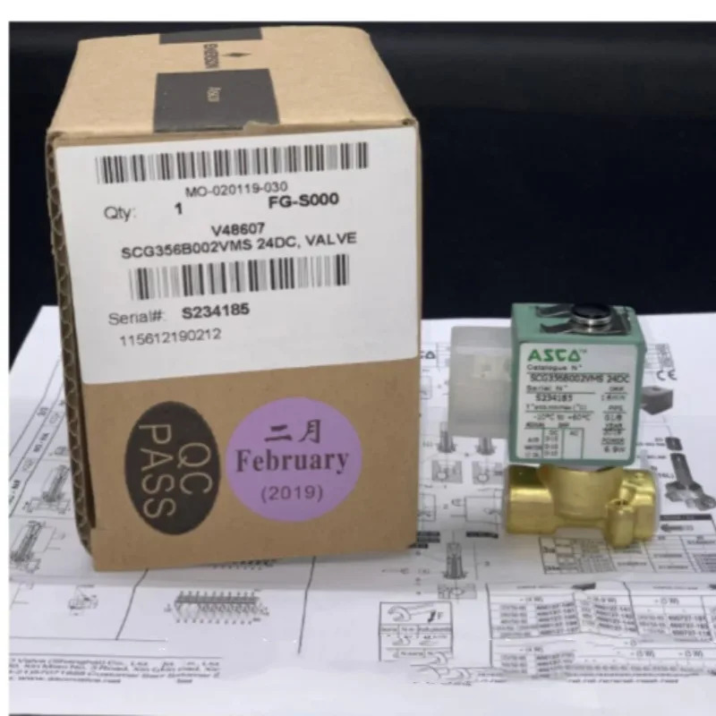 ASCO 솔레노이드 밸브 SCG356B002VMS 24VDC 또는 230VAC