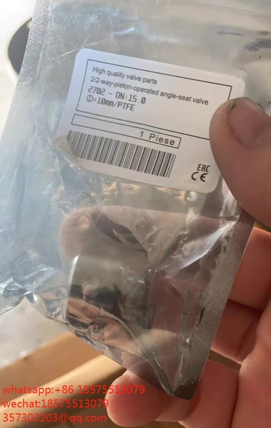 Burkert 2702 2/2 웨이 피스톤 작동식 앵글 시트 밸브 DN15.0