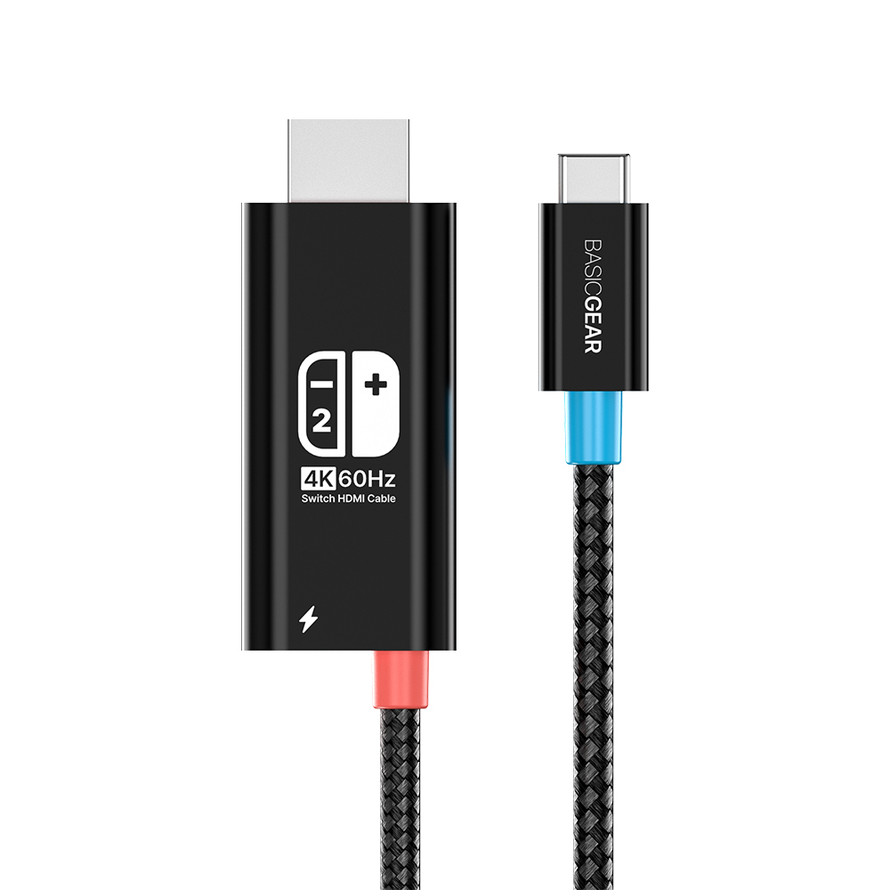 닌텐도 스위치2 미니독 TV연결 PD100W 충전 HDMI 케이블 블랙에디션 - 상세 이미지 5