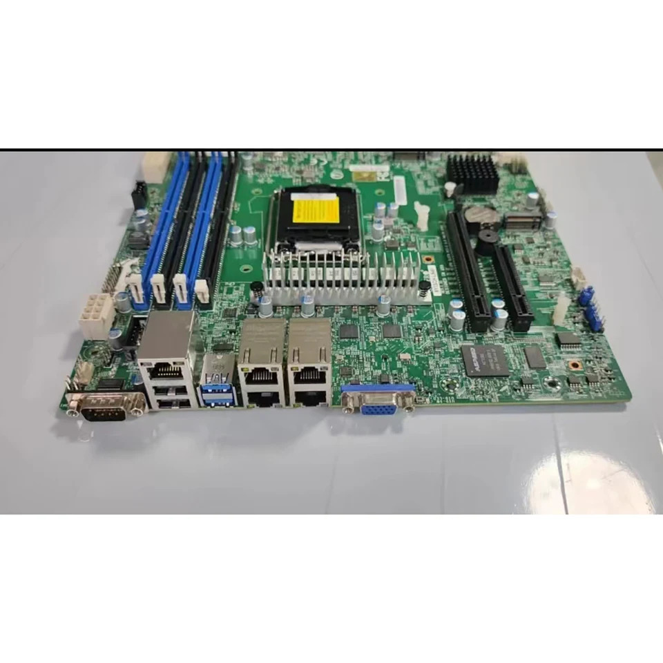 슈퍼마이크로 X11SCH-LN4F 오리지널 서버 마더보드 C236 1151 DDR4 M- 고품질