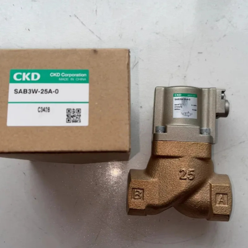 일본 CKD 에어 제어 양방향 밸브 SAB3W-25A-0
