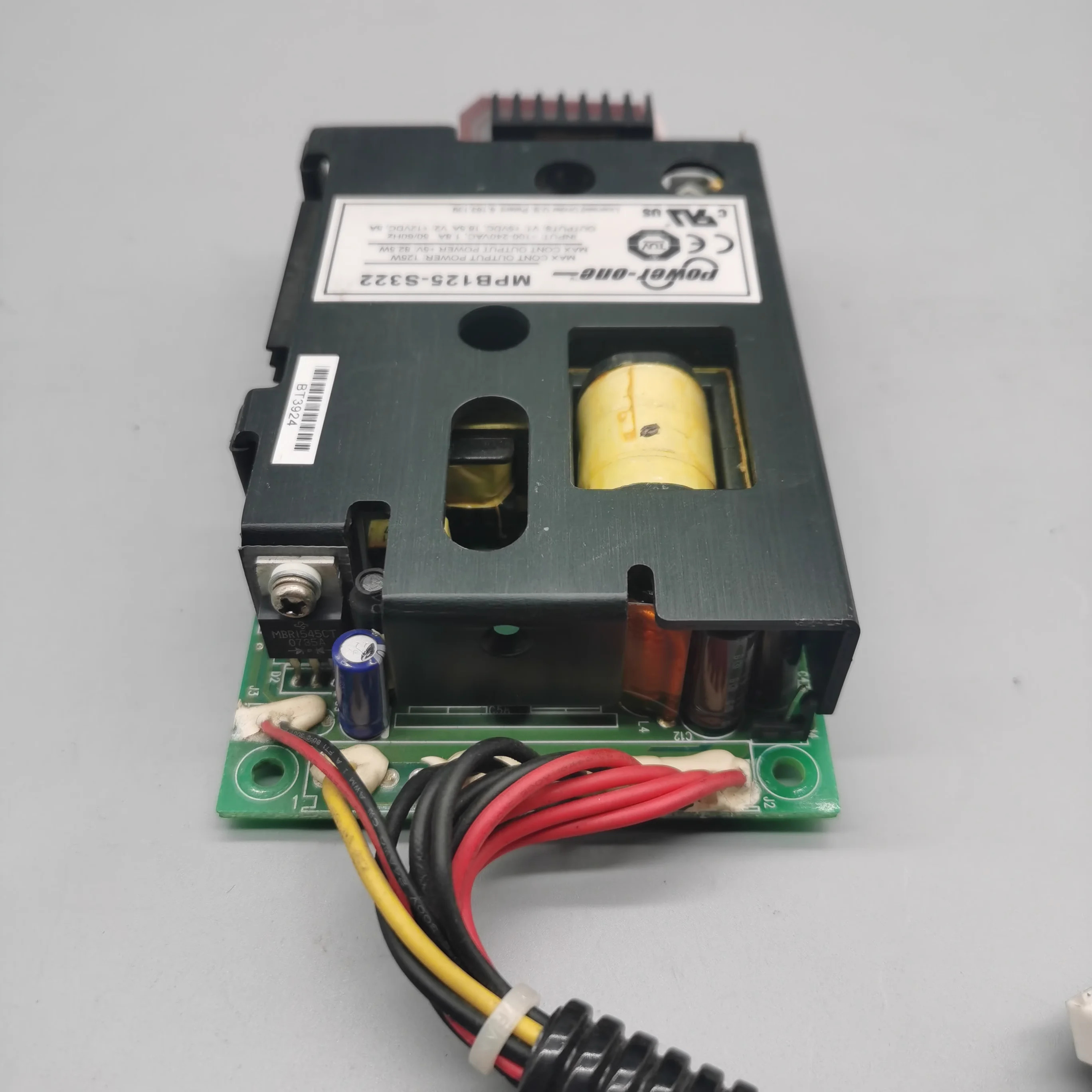 POWER-ONE 125W 전원공급장치 MPB125-S322거새 원본 PSU가 새 처럼 작동함