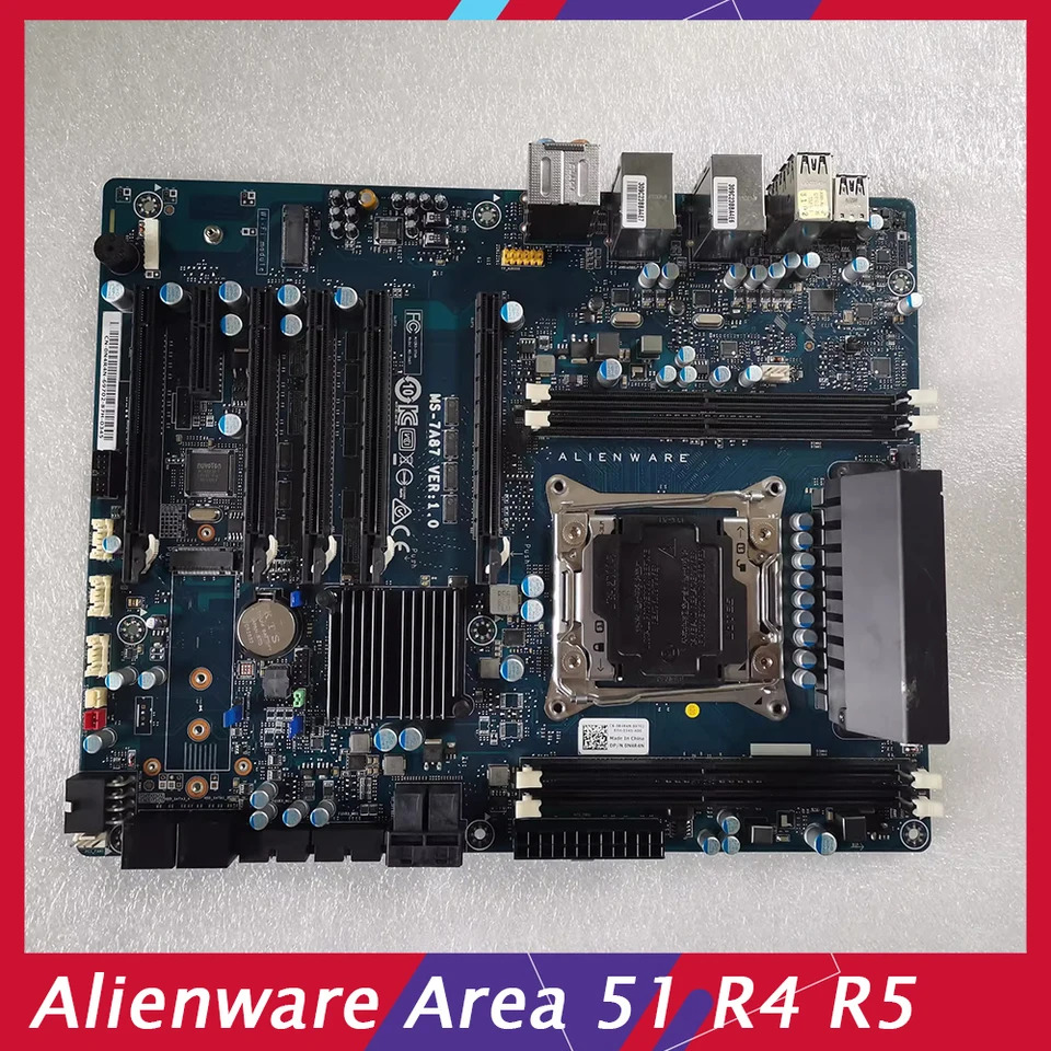 Dell Alienware Area 51 R4 R5 X299 2066 M.2 N4R4N THJX5 데스크탑 마더보드 MS-7A87 카드 후