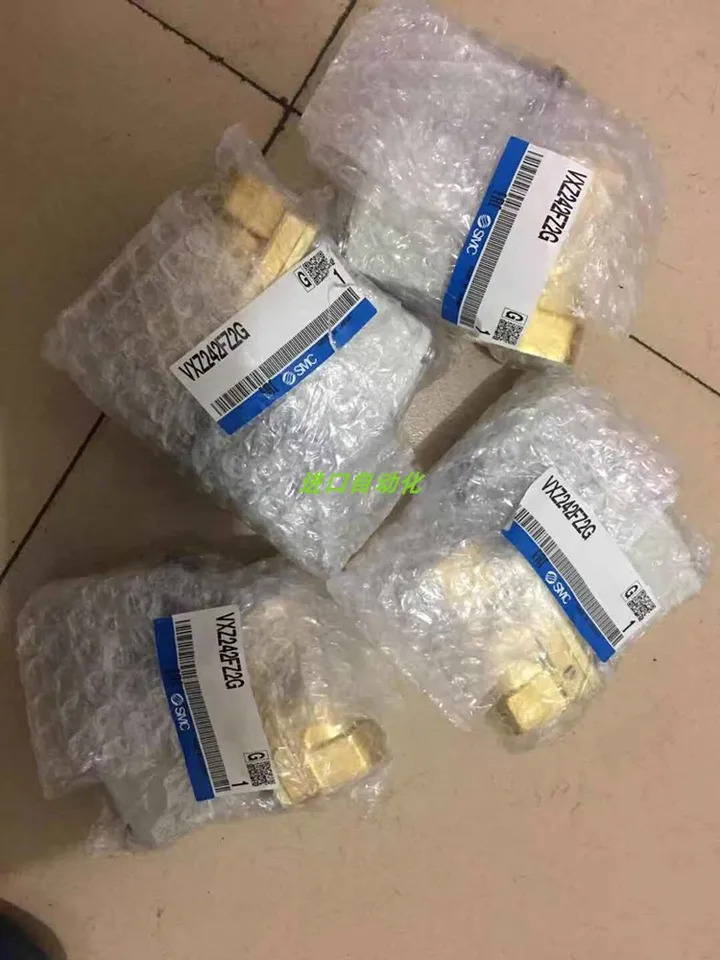 SMC 솔레노이드 밸브 VXZ240FZ2AXB VXZ242FZ2G VXZ2B2FZ2A 포장