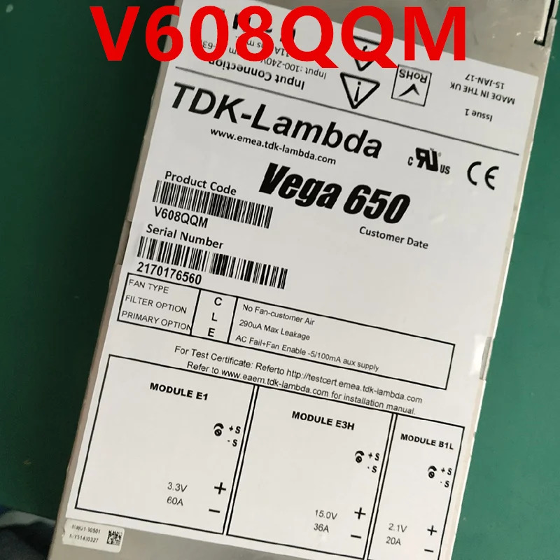 TDK 람다 베가 650 오리지널 전원공급장치 V608QQM 650W 신