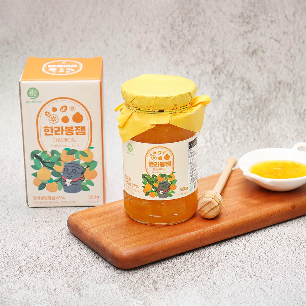제주 한라봉 과일청 550g 토스트잼 제주도기념품 - 상세 이미지 3