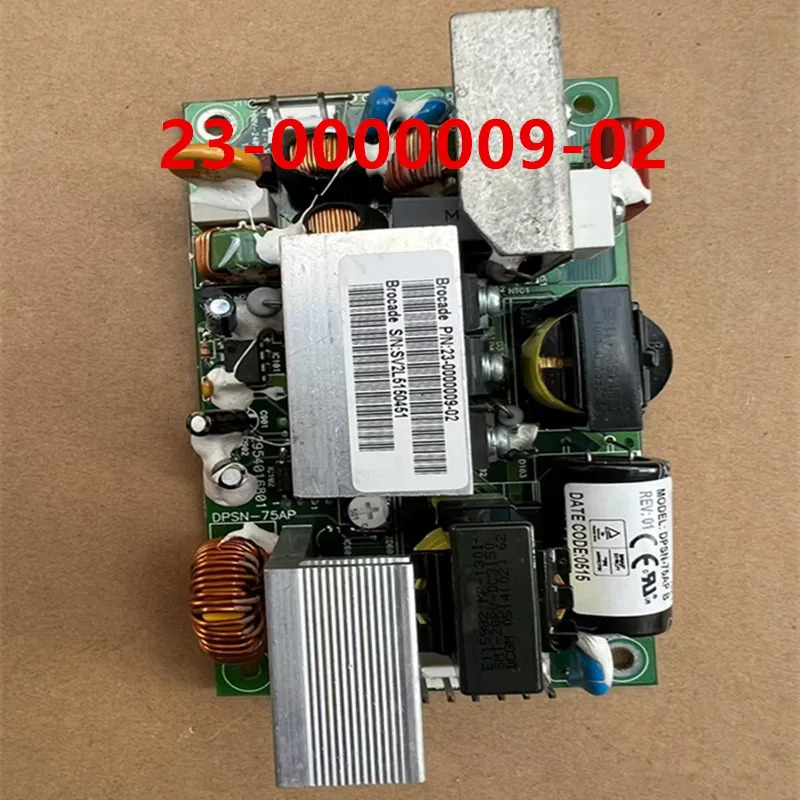 브로케이드 300 오리지널 리퍼 전원공급장치 23-0000009-02 DPSN-75AP B 새 것처럼 작동