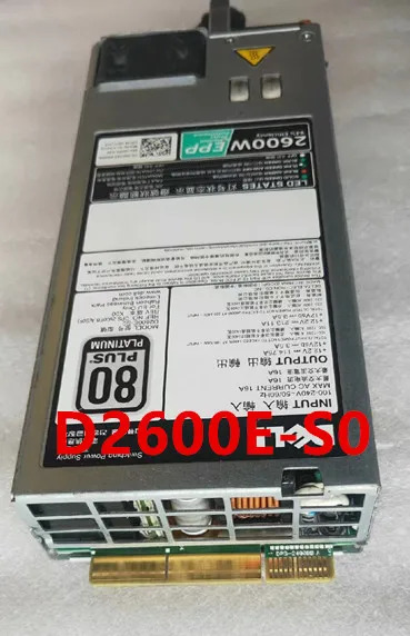 DELL 2600W D2600E-S0 DPS-2600EB A 9YJ53 09YJ53거새 원본 전원공급장치는 새 처럼 작동