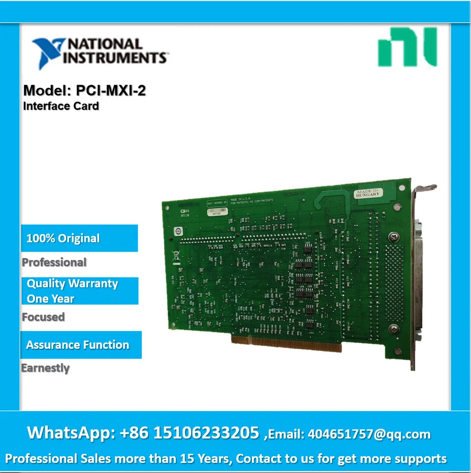 PCI-MXI-2 내셔널 인스트루먼트 인터페이스 카드