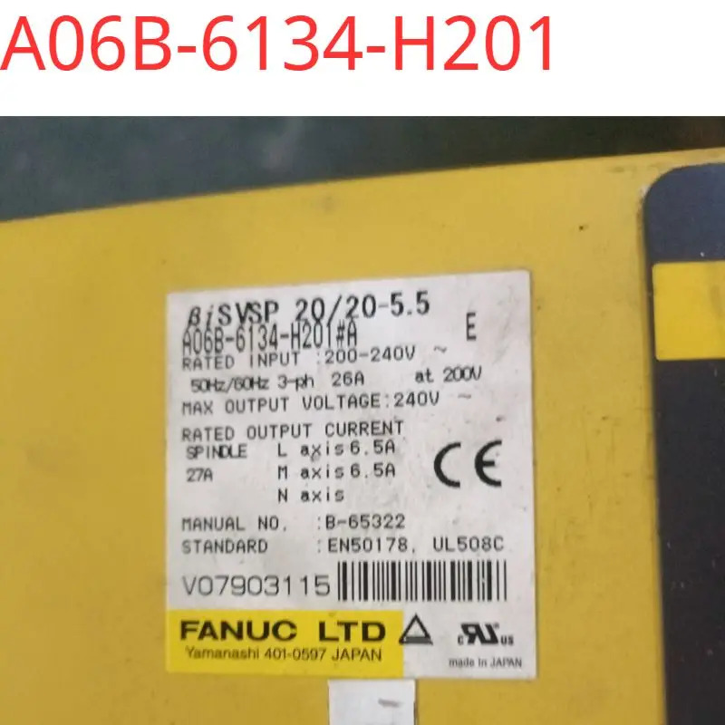 A06B-6134-H201 리퍼 완료상태서보 드라이브