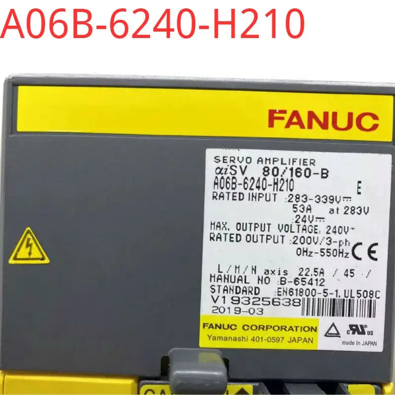 A06B-6240-H210 리퍼 완료상태서보 드라이브