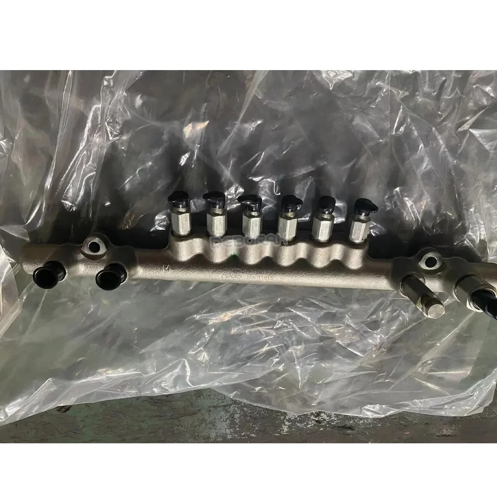 6261-71-1220 Komatsu PC450-8 디젤 엔진 DENSO 고압 커먼 레일 파이프 어셈블리