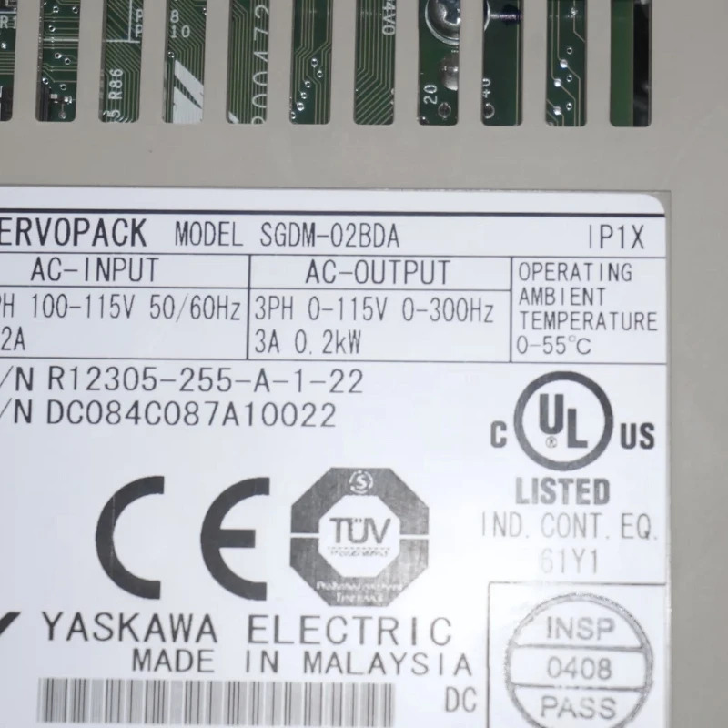 새 Yaskawa SGDM-02BDA 서보 드라이브 SGDM02BDA