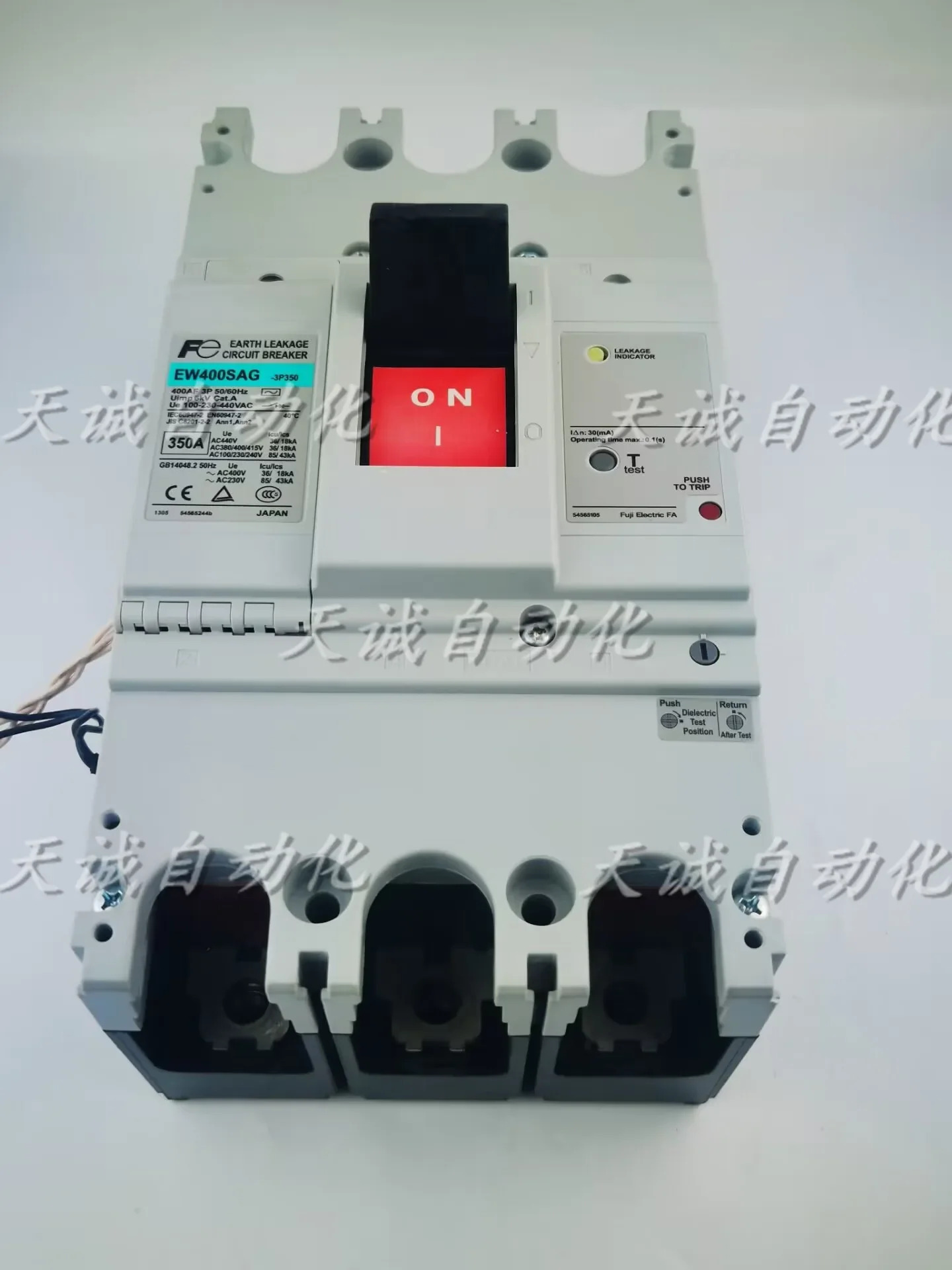 일본 Fuji Fe 3상 누설 차단기 스위치 EW400SAG.EAGC3P300A350A400A