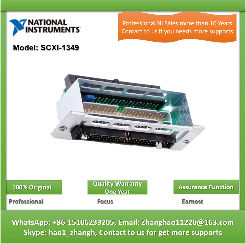 NI SCIX-1349 커넥터