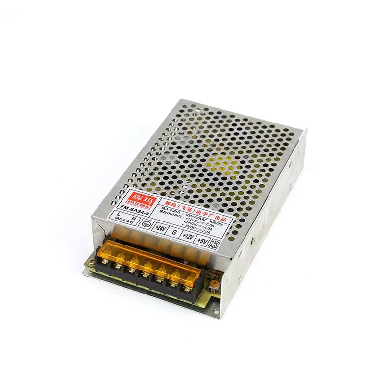 HUI MA 12V6A 24V4A 5V2A 오리지널 전원공급장치 FM-6A24-8