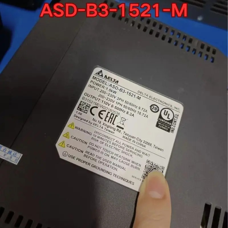 리퍼 ASD-B3-1521-M 서보 드라이브 기능 정상