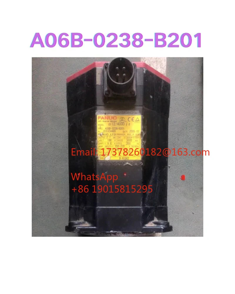A06B-0238-B201 리퍼 서보모터 OK