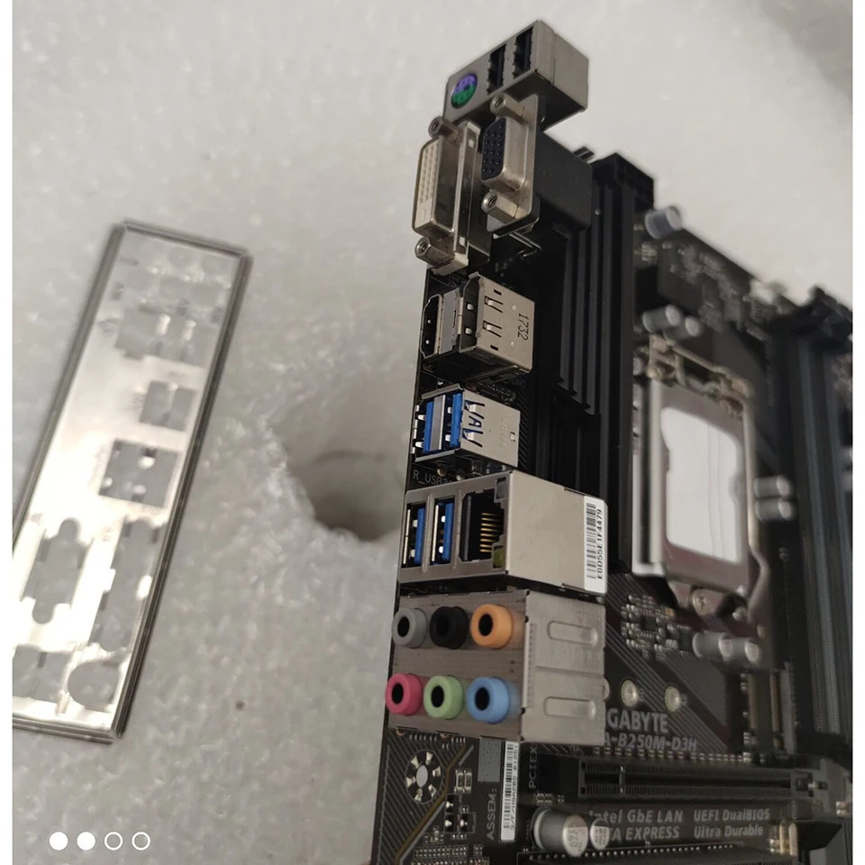 Motherboard For GA-B250M-D3H B250 LGA1151 4xDDR4 64GB Micro Fully Tested Good Quality
